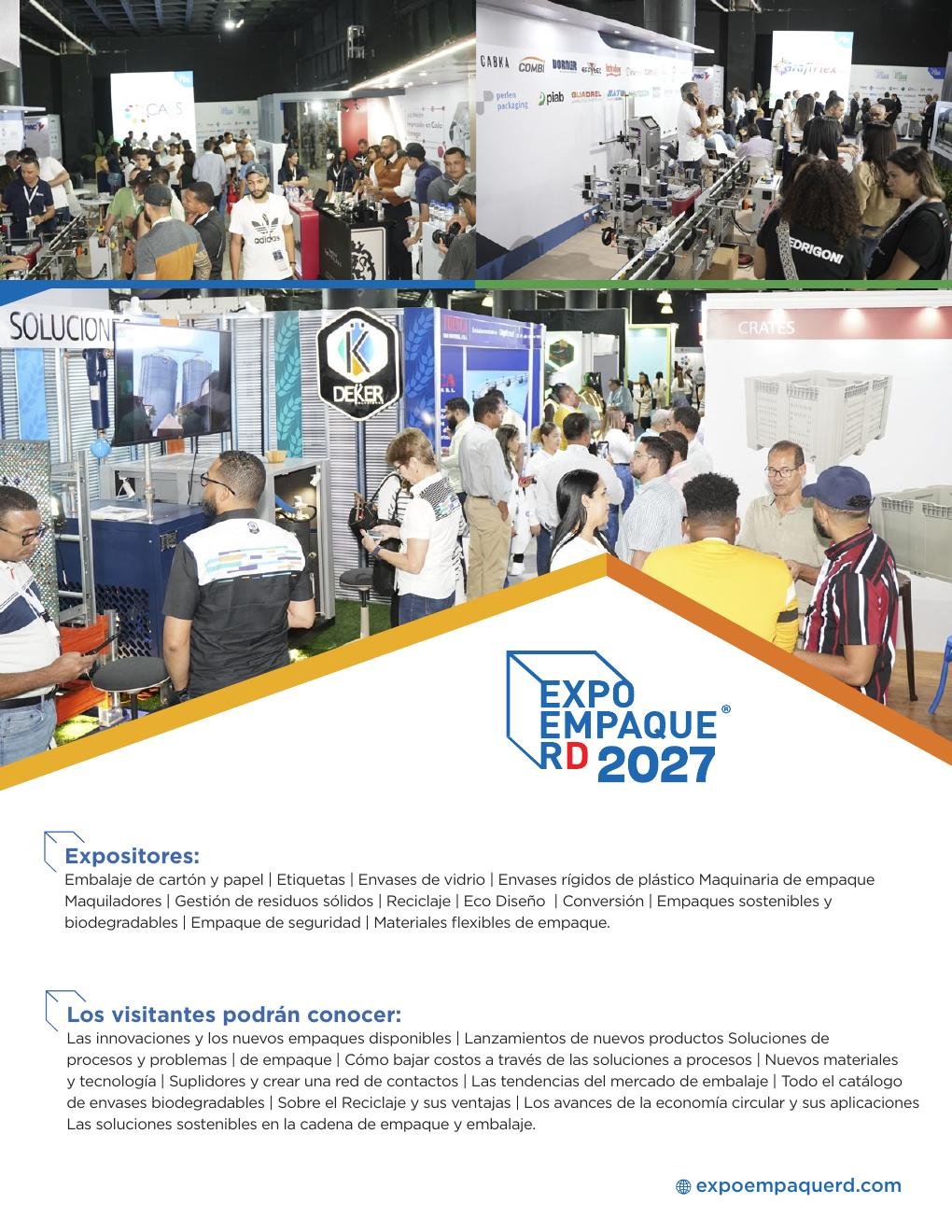 Visitantes Expo Empaque RD